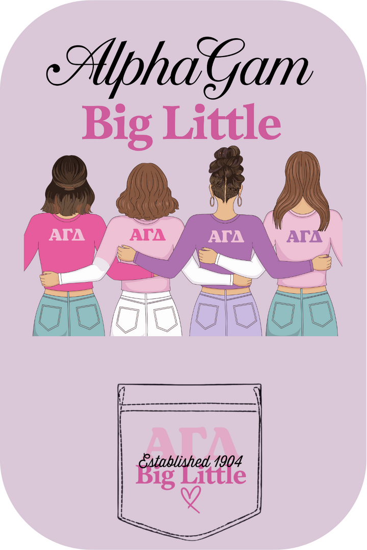 Custom Alpha Gamma Delta Big Little