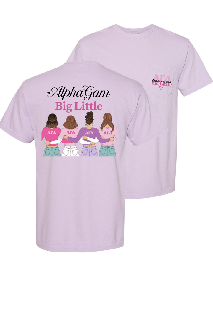 Custom Alpha Gamma Delta Big Little