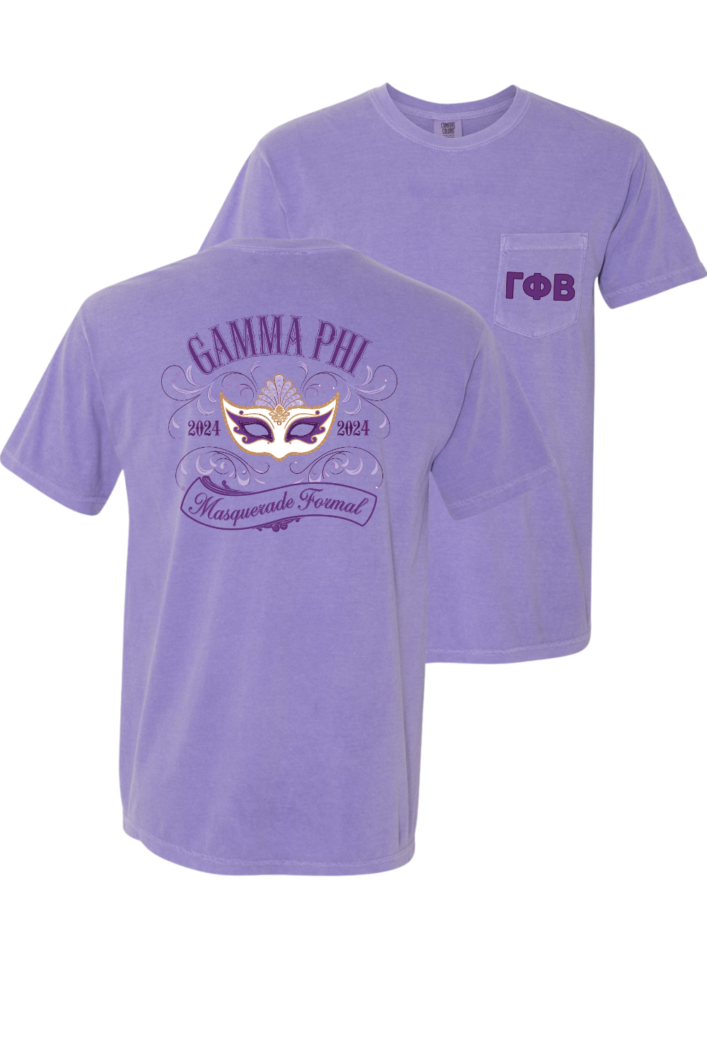 Custom Gamma Phi Masquerade Formal