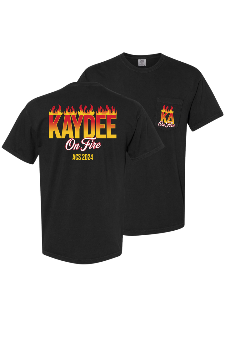 Custom Kaydee On Fire Design