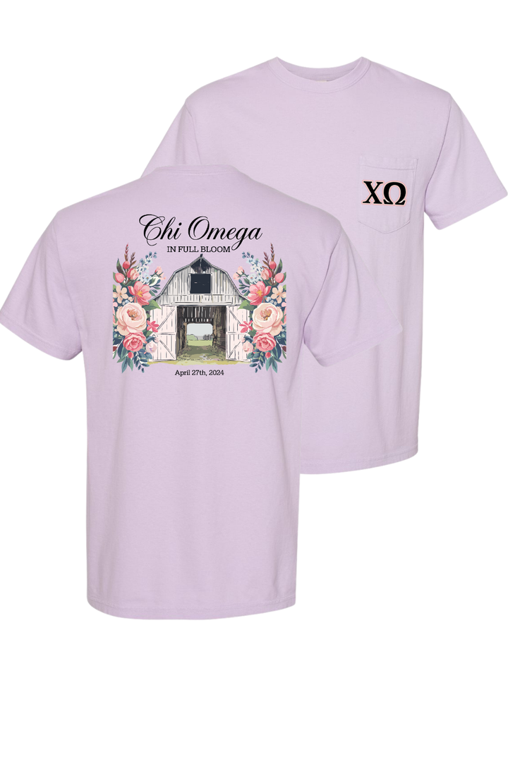 Custom Chi Omega In Full Bloom