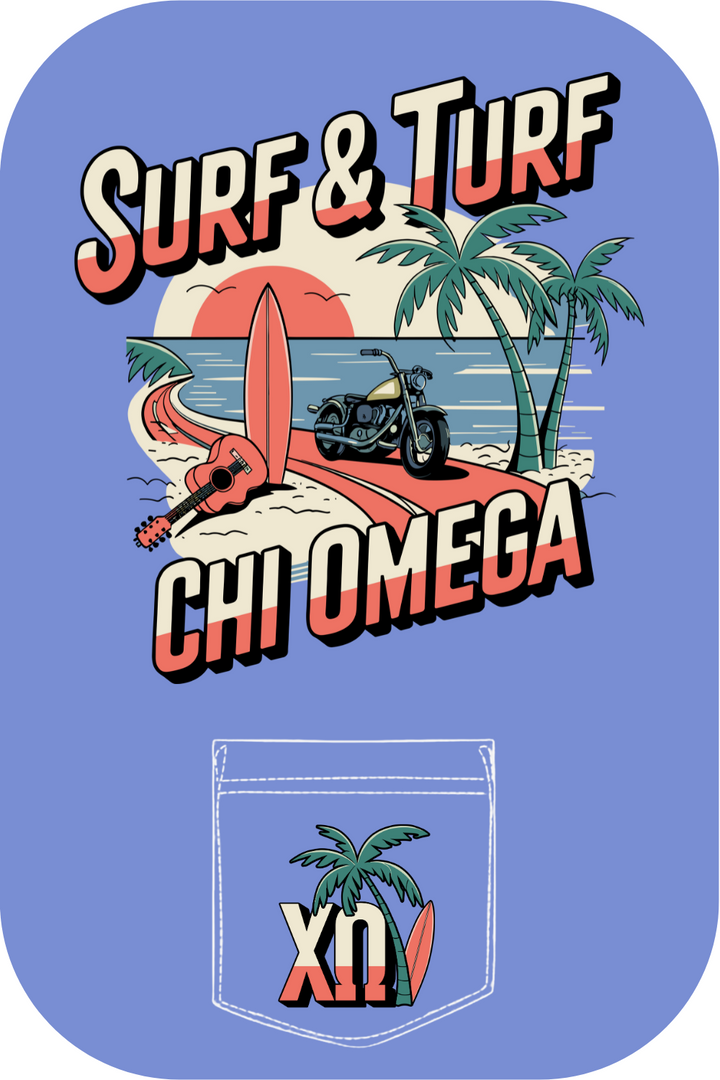 Custom Surf & Turf Chi Omega