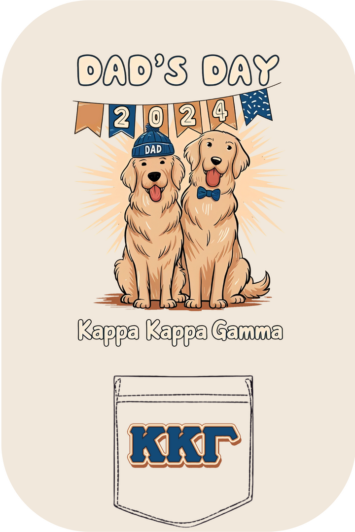 Custom Dad's Day Kappa Kappa Gamma