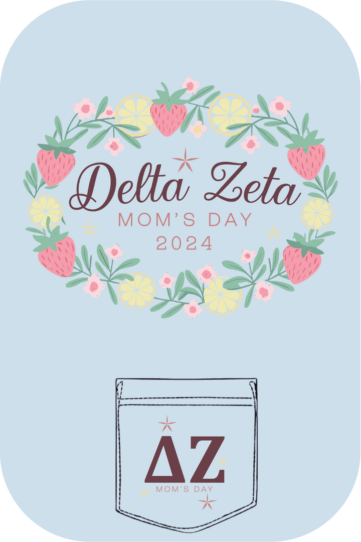 Custom Delta Zeta Mom's Day