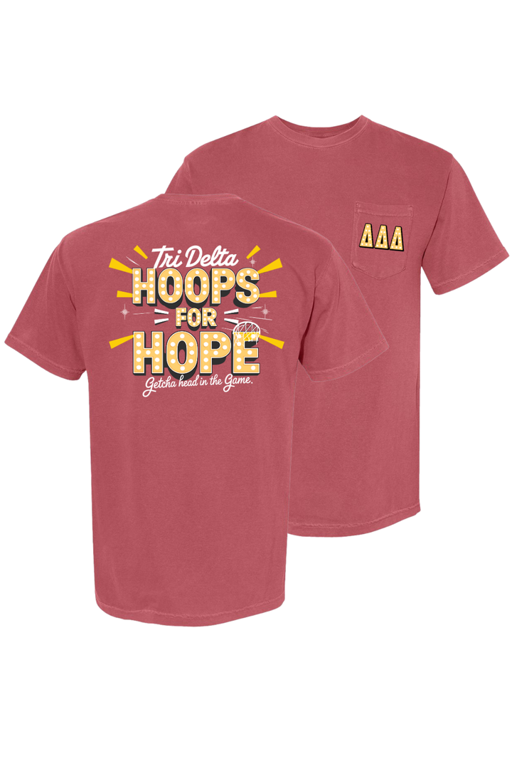 Custom Tri Delta Hoops For Hope
