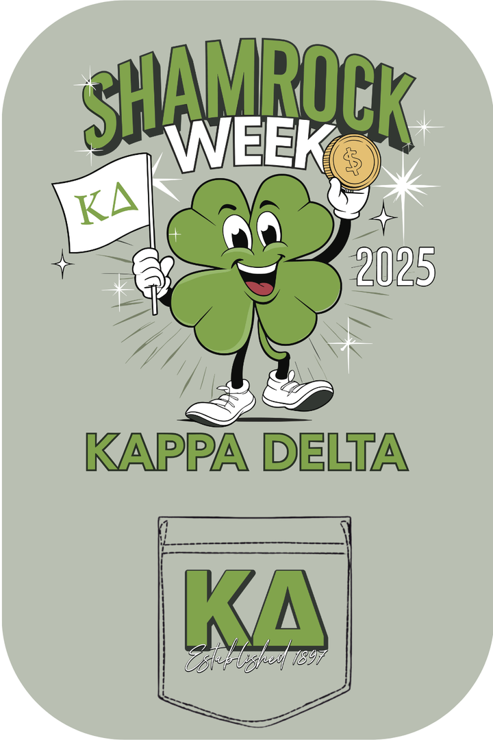 Custom Shamrock Week Kappa Delta