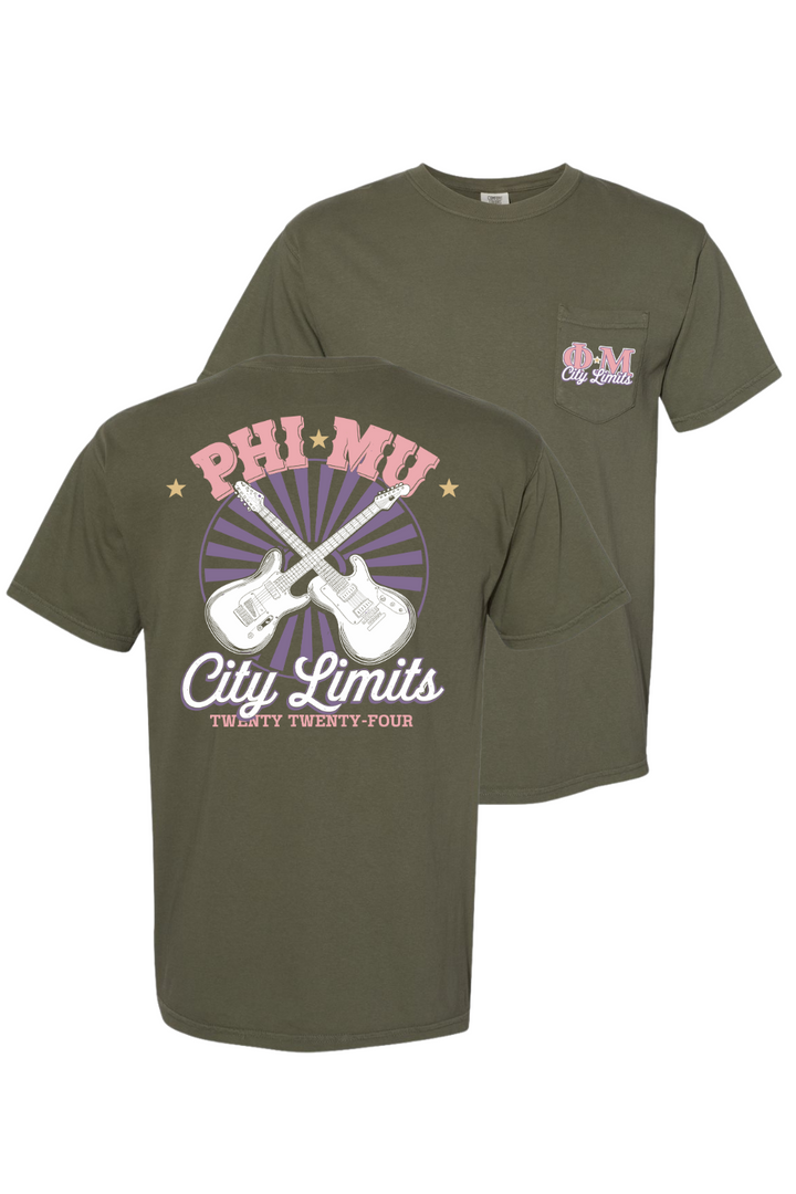 Custom Phi Mu City Limits