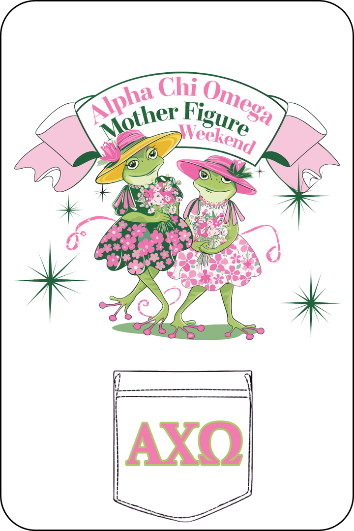 Custom Alpha Chi Omega Mother Figure Weekend