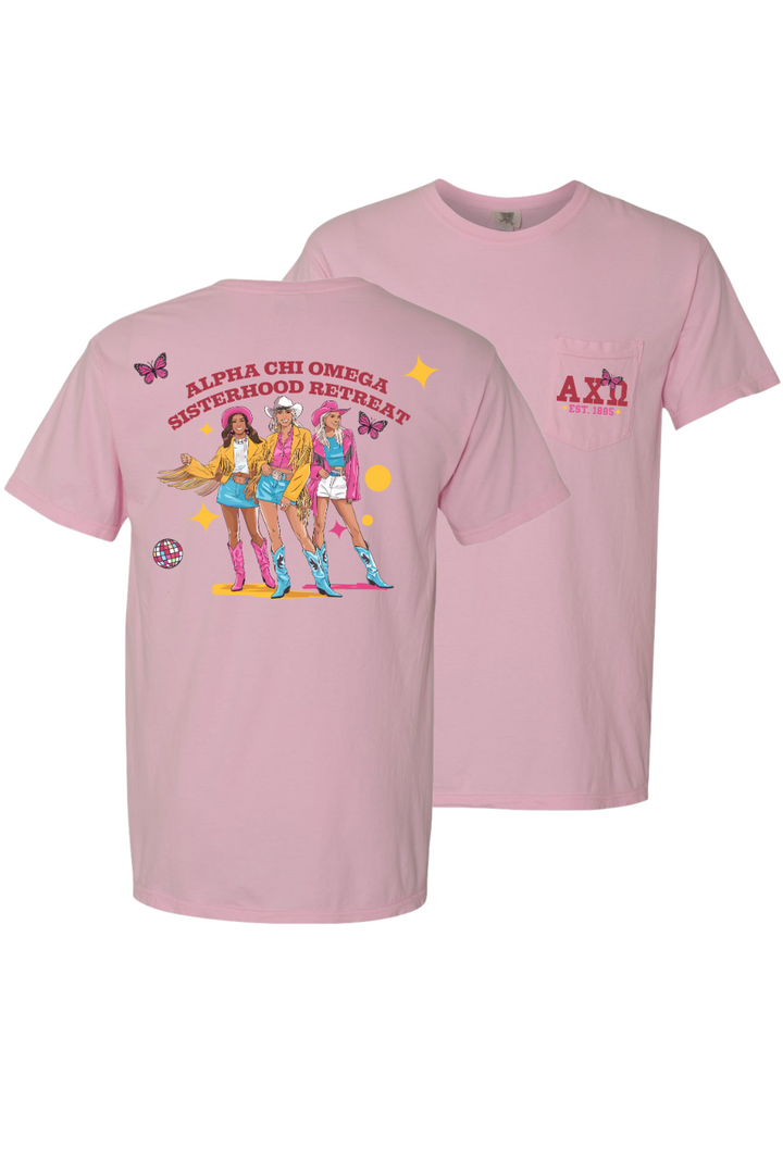 Custom Alpha Chi Omega Sisterhood Retreat