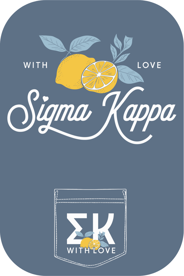 Custom Sigma Kappa With Love