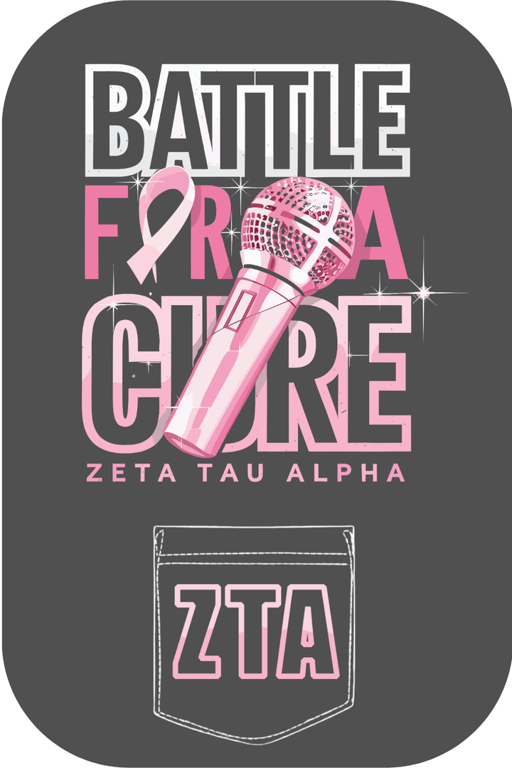 Custom Battle For A Cure Zeta Tau Alpha