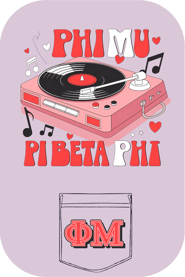 Custom Phi Mu Pi Beta Phi