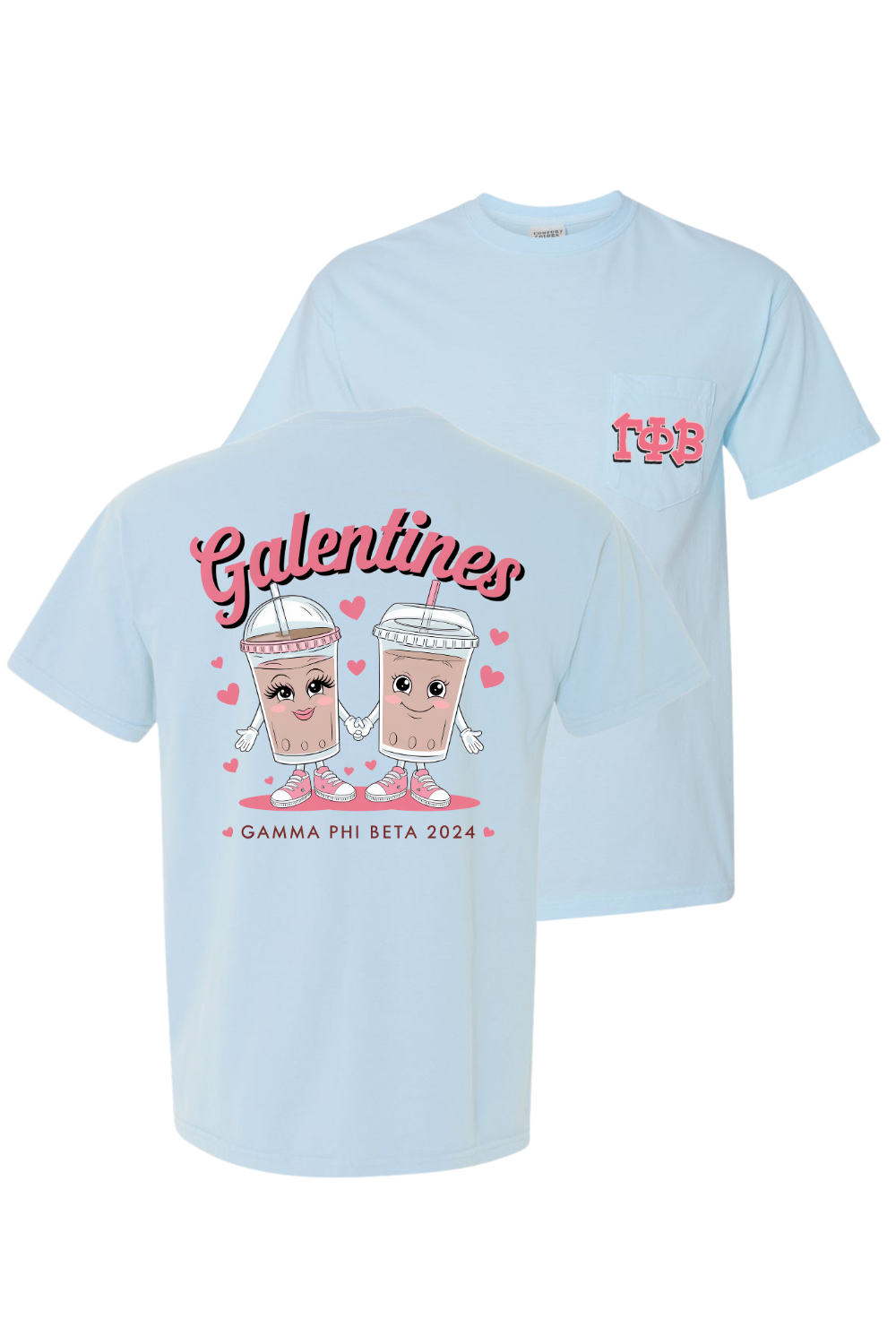 Custom Galentines Gamma Phi Beta