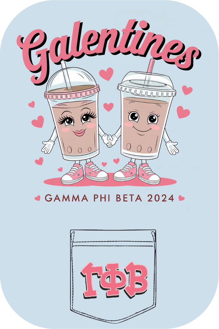 Custom Galentines Gamma Phi Beta