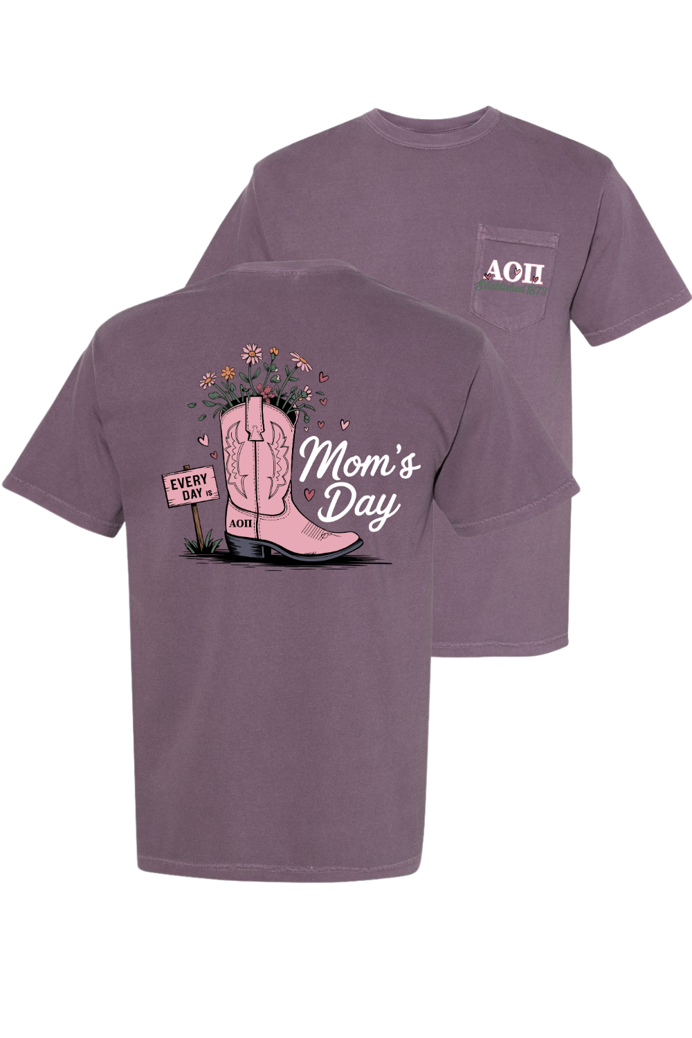 Custom Alpha Omicron Pi Everyday Is Mom's Day