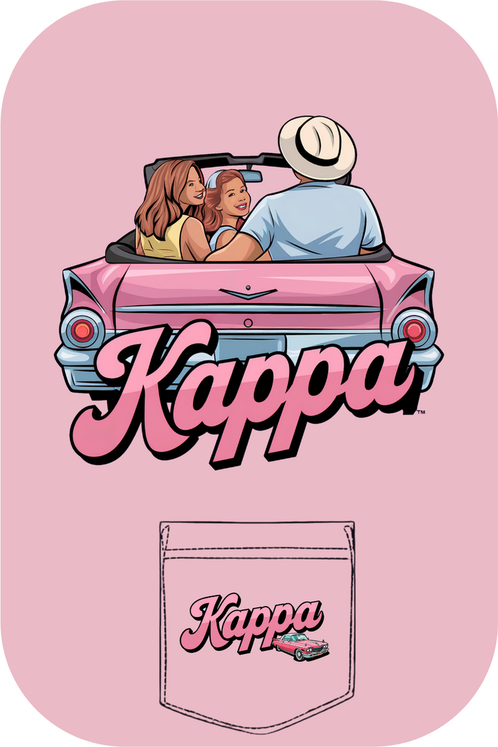 Custom Kappa Pink Car Design