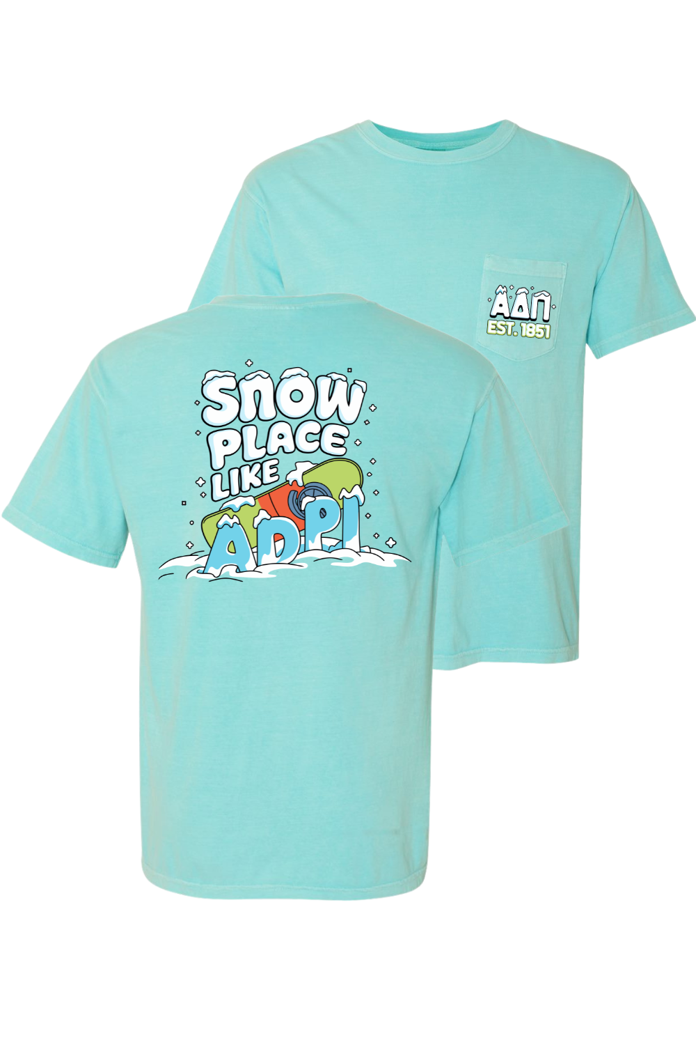 Custom Snow Place Like ADPI