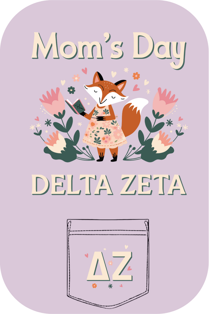 Custom Mom's Day Delta Zeta