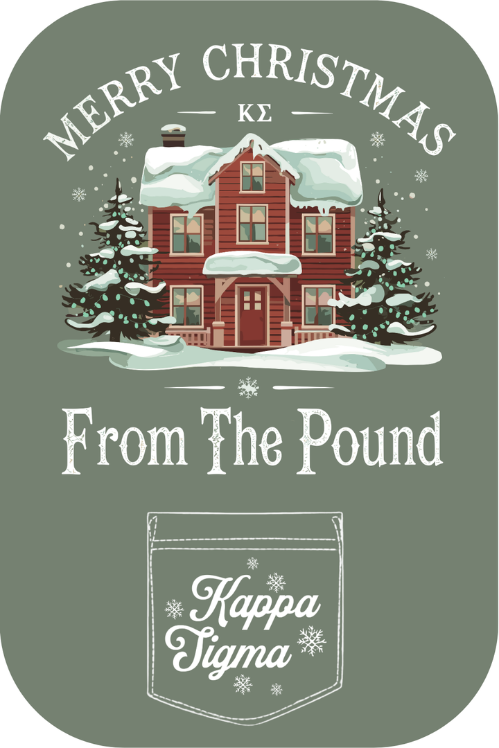 Custom Merry Christmas From The Pound