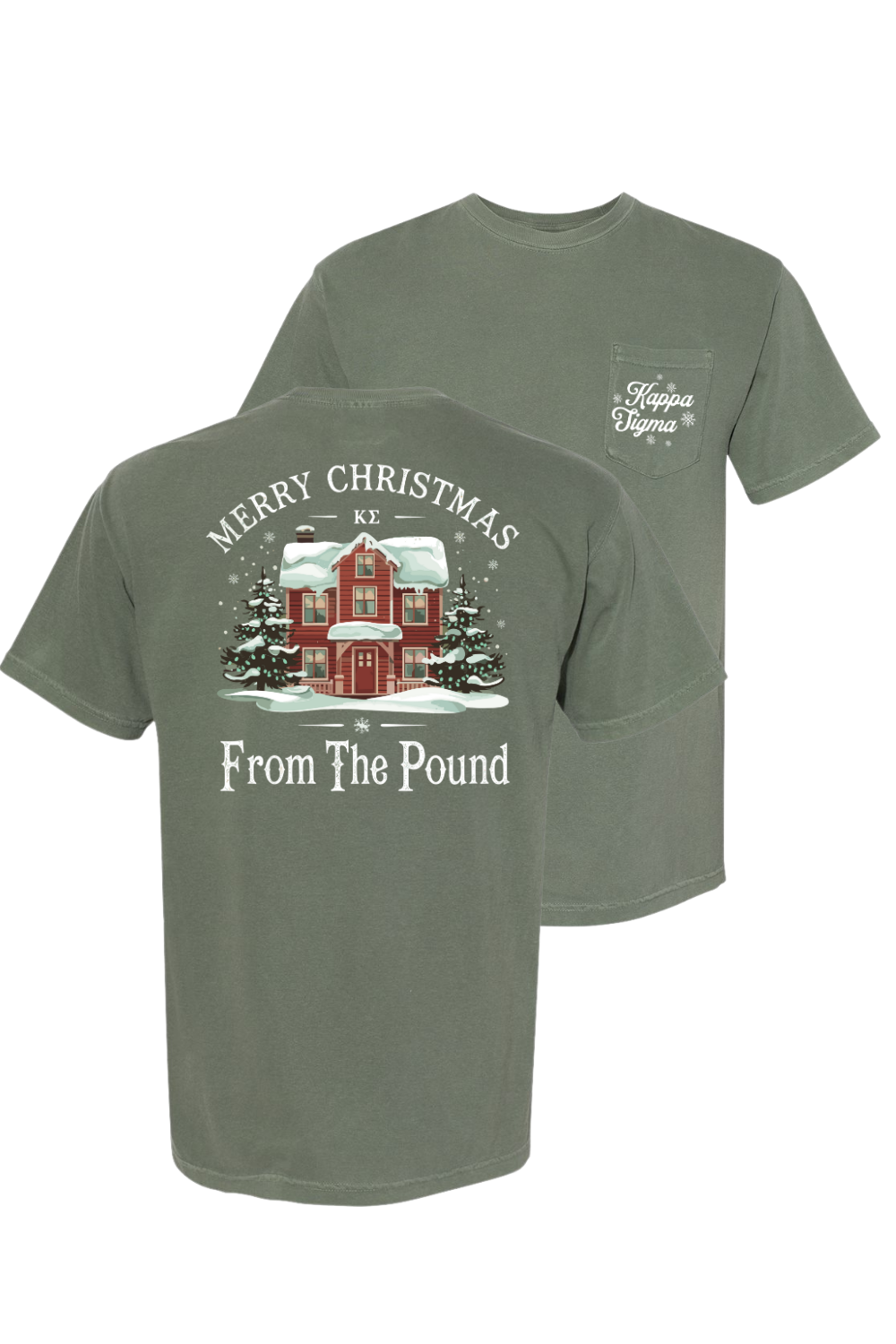 Custom Merry Christmas From The Pound
