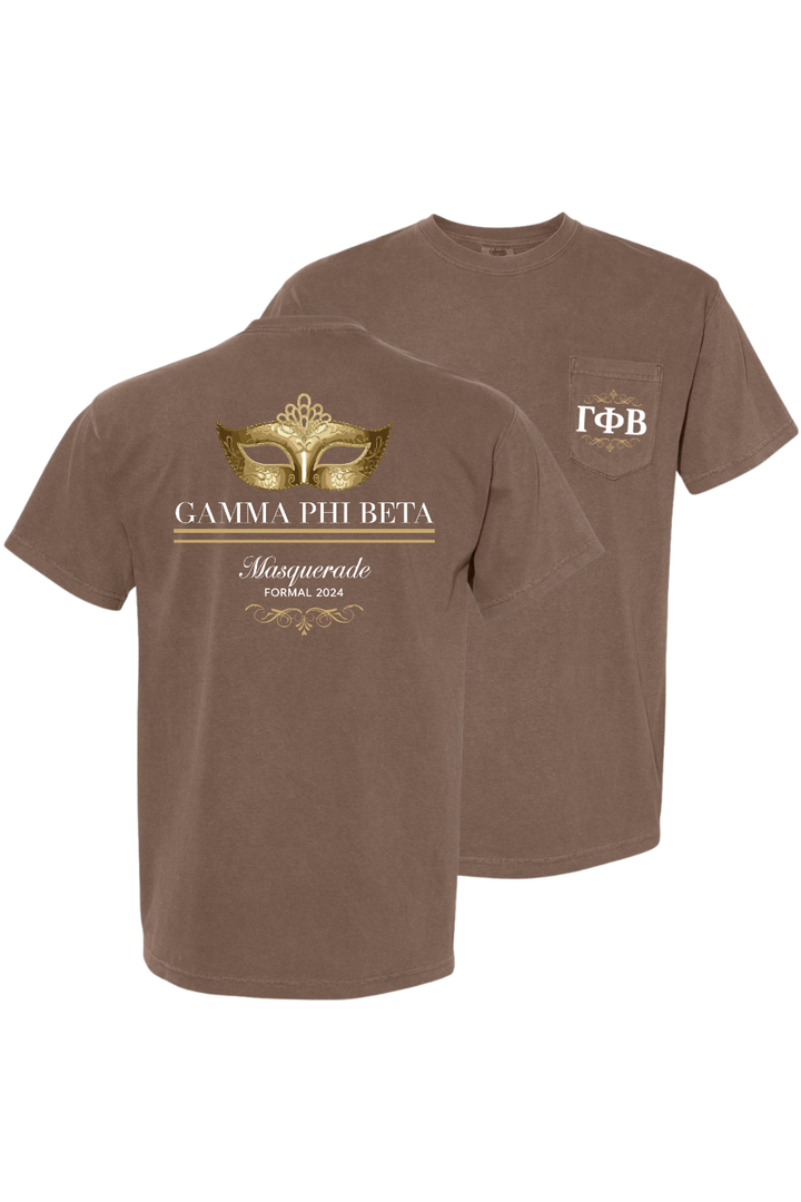 Custom Gamma Phi Beta Masquerade Formal