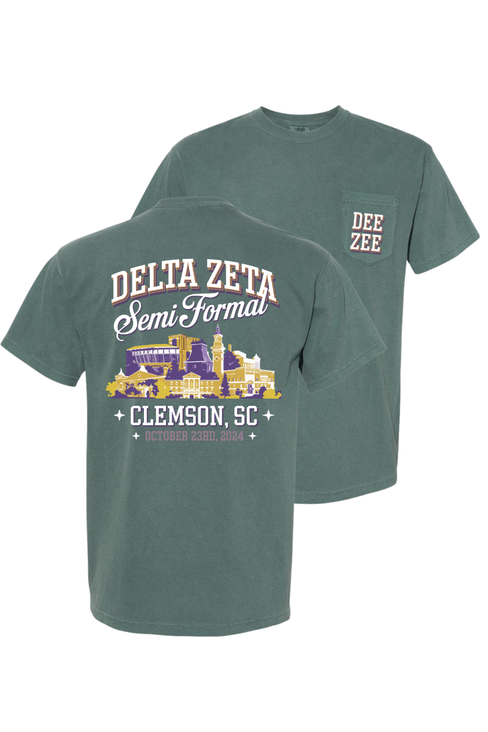 Custom Delta Zeta Semi Formal