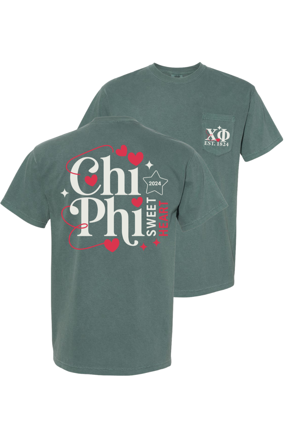 Custom Chi Phi Sweet Heart