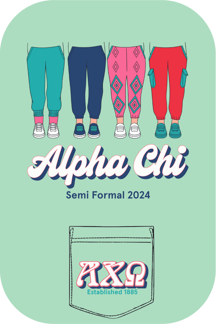 Custom Alpha Chi Semi Formal