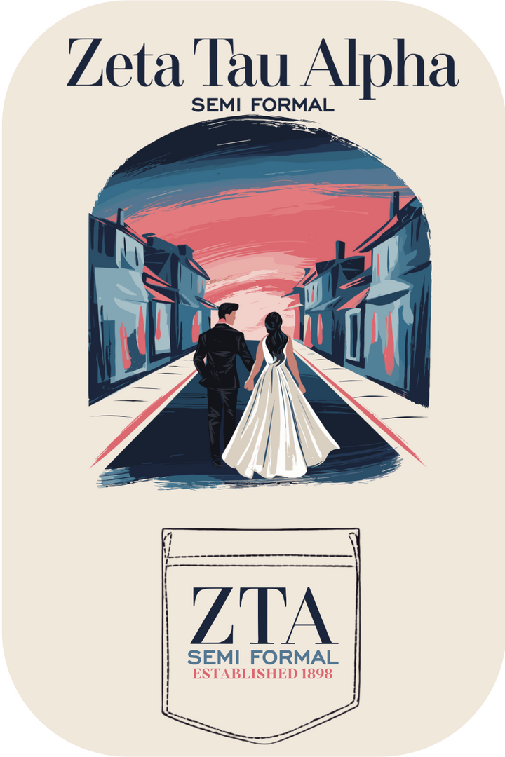 Custom Zeta Tau Alpha Semi Formal