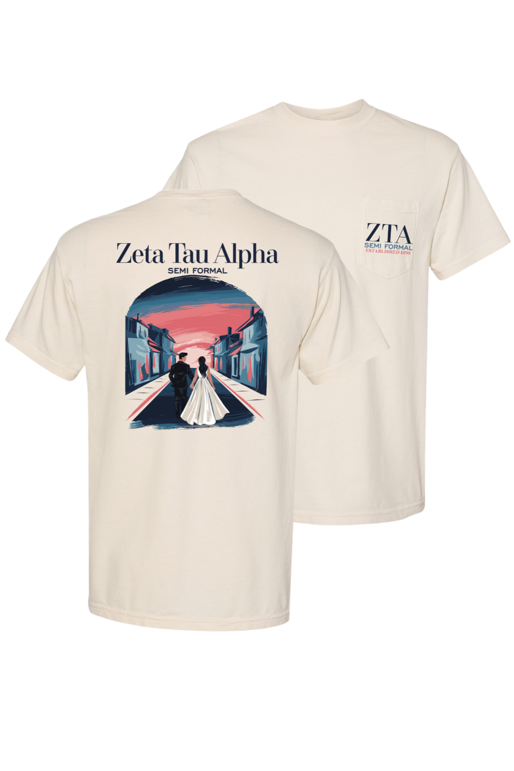 Custom Zeta Tau Alpha Semi Formal