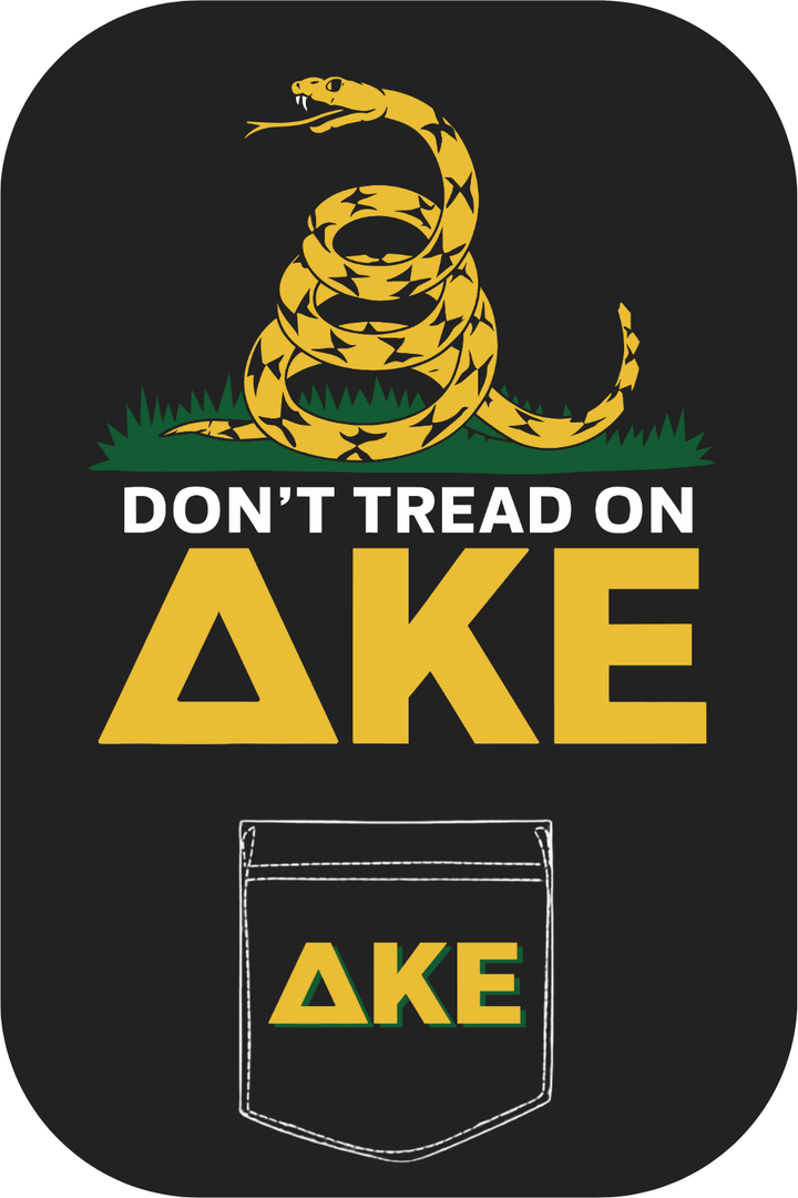 Custom Don't Tread On Delta Kappa Epsilon