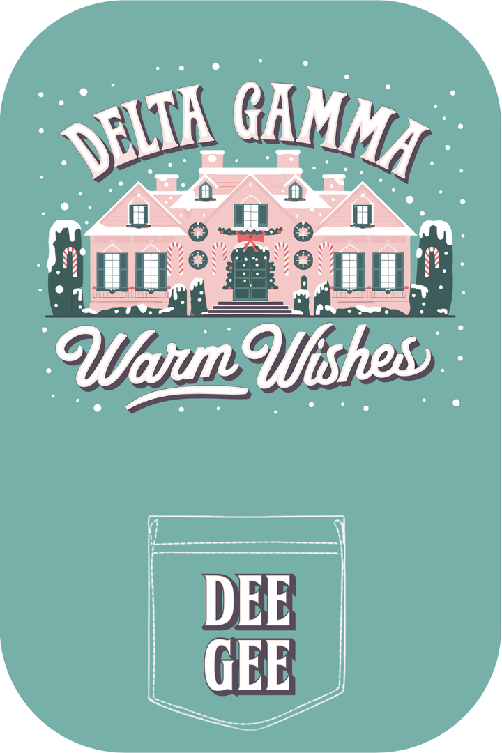 Custom Delta Gamma Warm Wishes