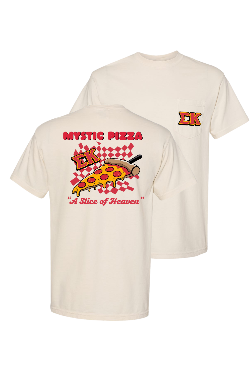 Custom Mystic Pizza SIGMA KAPPA A Slice of Heaven