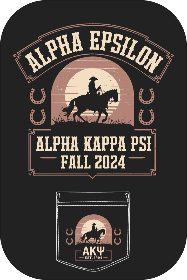 Custom Alpha Epsilon Fall Alpha Kappa Psi