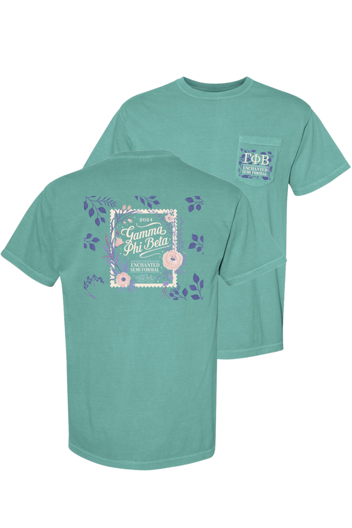 Custom Gamma Phi Beta Enchanted Semi Formal