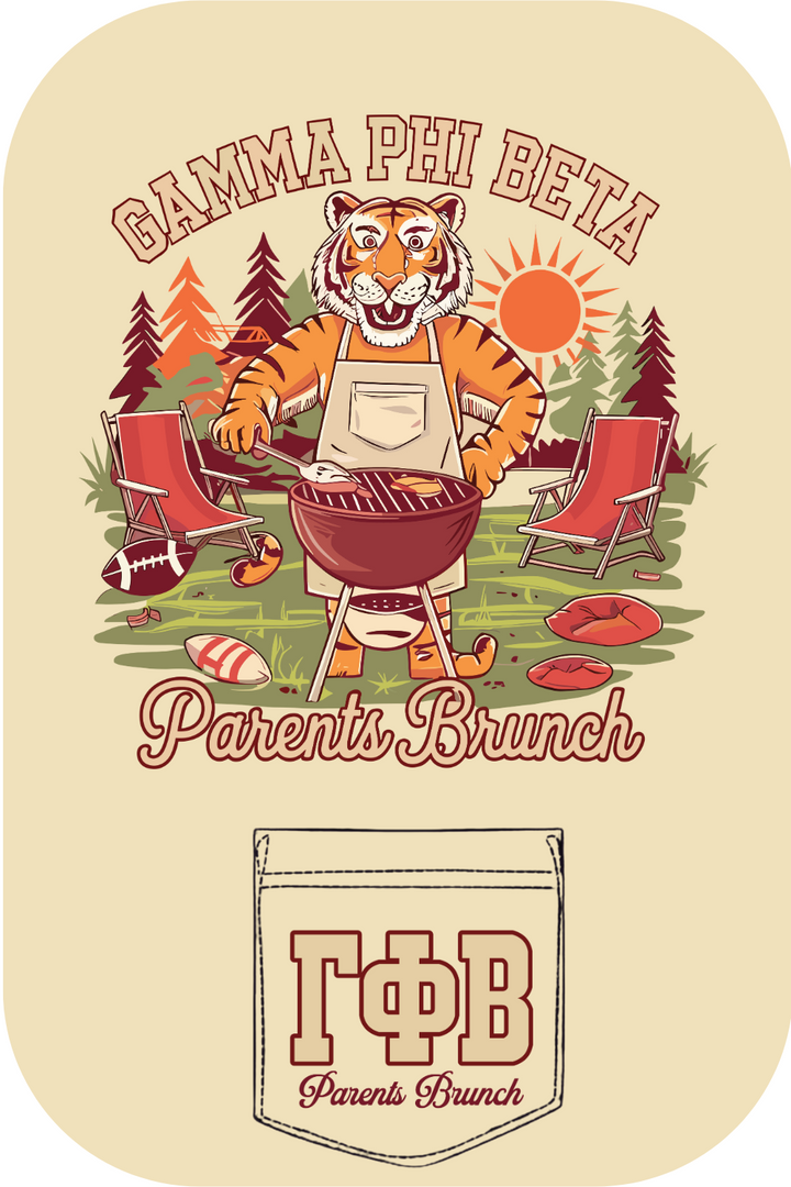 Custom Gamma Phi Beta Parents Brunch