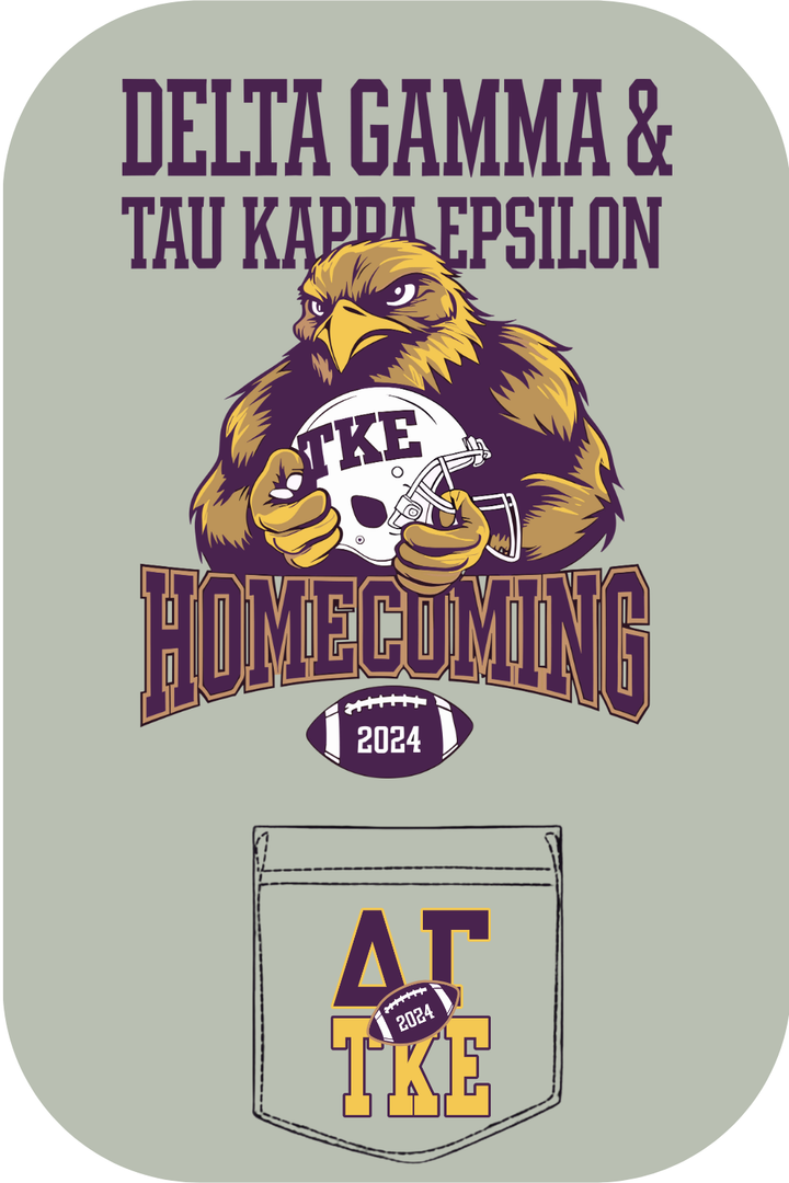 Custom Delta Gamma & Tau Kappa Epsilon Homecoming