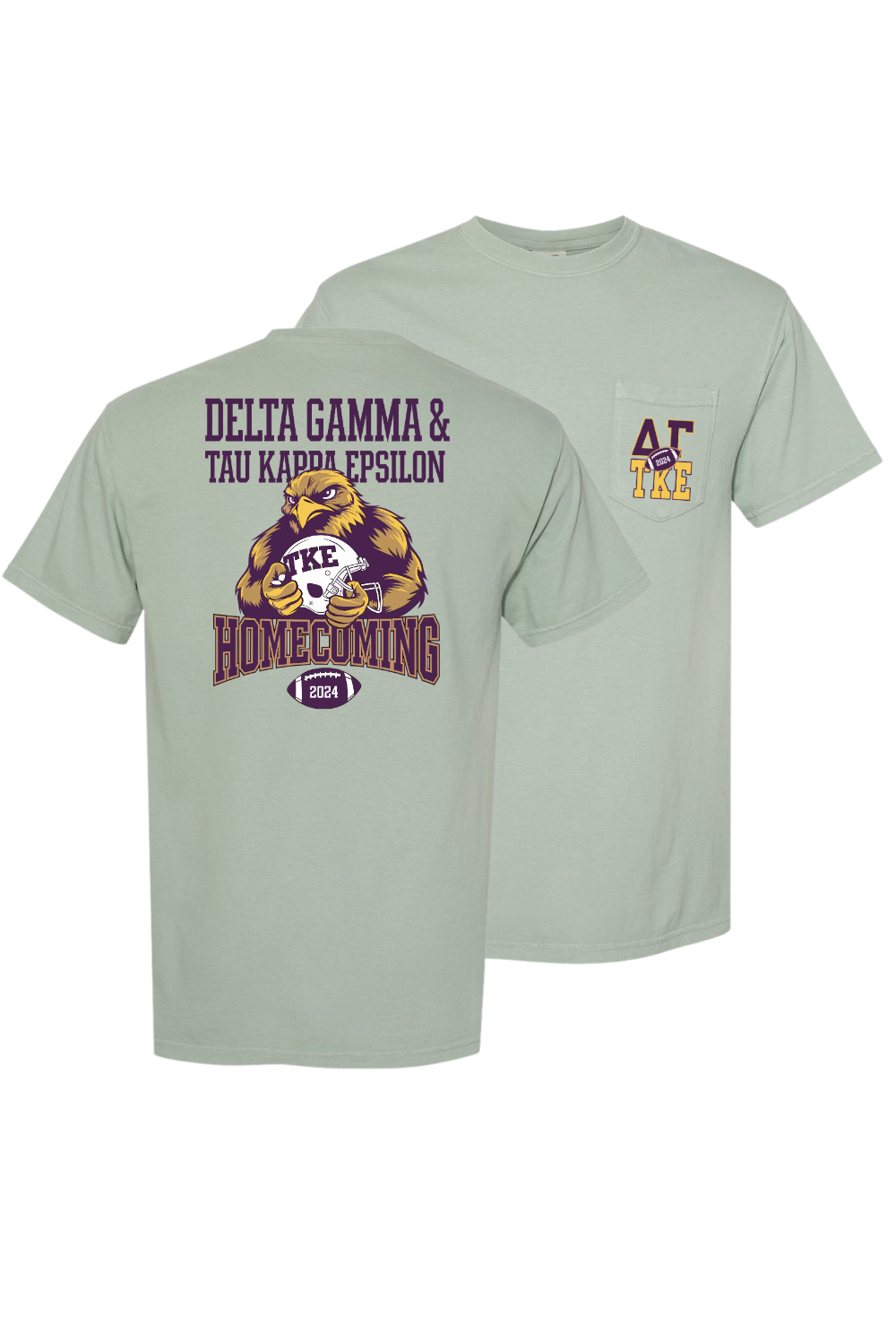 Custom Delta Gamma & Tau Kappa Epsilon Homecoming