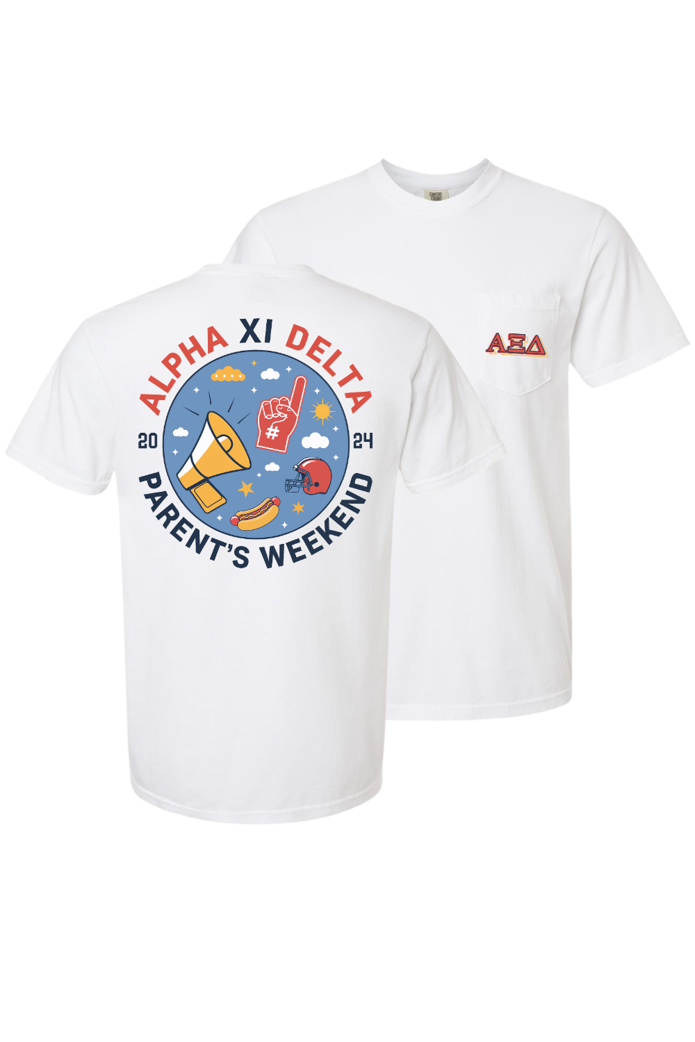 Custom Alpha Xi Delta Parents Weekend