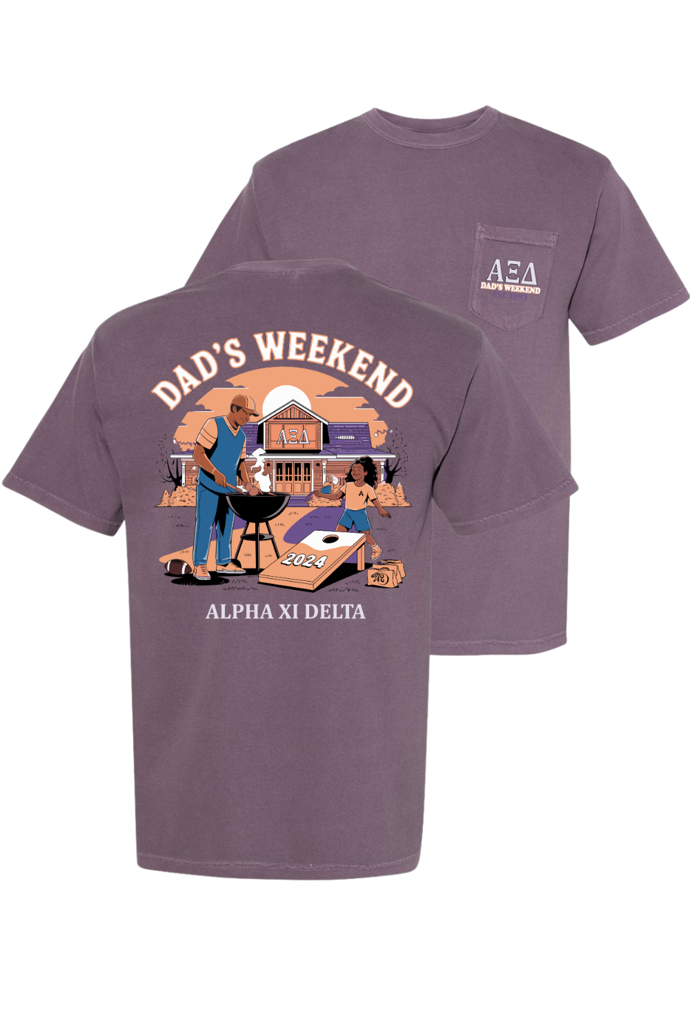 Custom Dad's Weekend Alpha Xi Delta