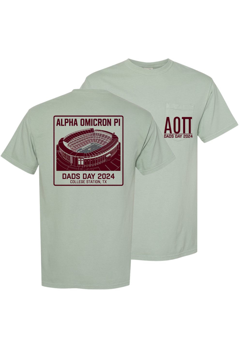 Custom Alpha Omicron Pi Dad's Day