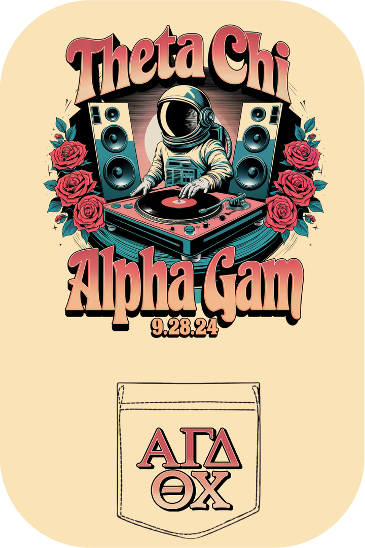 Custom Theta Chi Alpha Gam