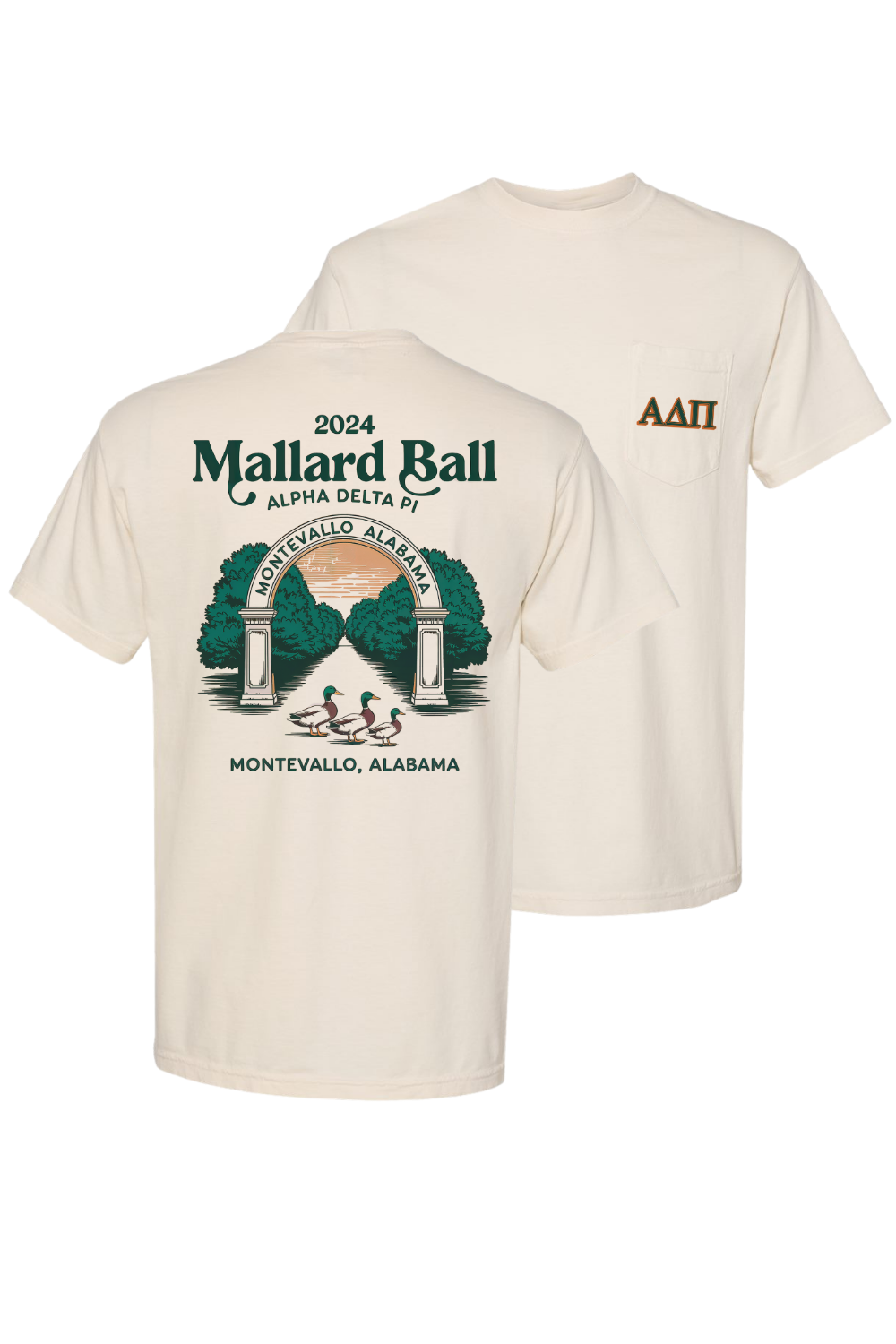 Custom Mallard Ball Alpha Delta Pi