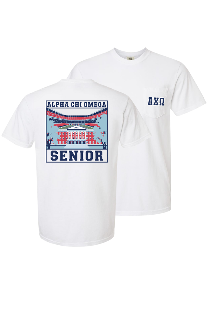 Custom Alpha Chi Omega Senior