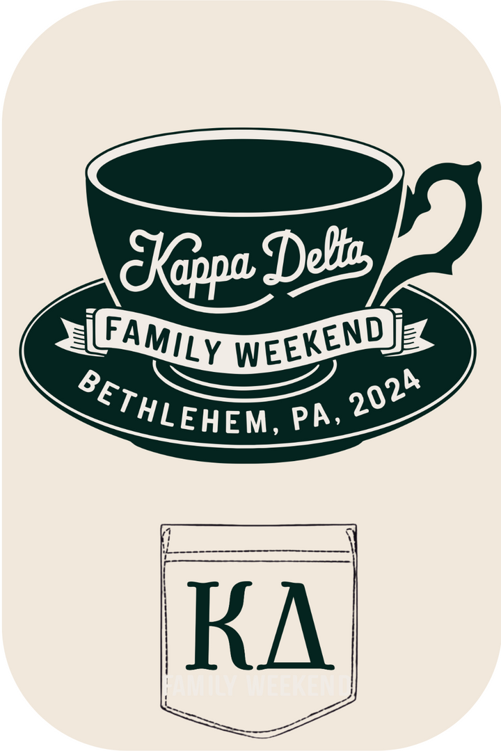 Custom Kappa Delta Family Weekend Bethlehem