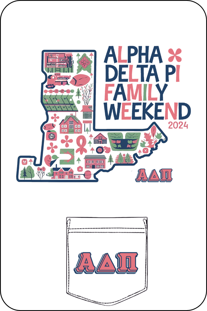 Custom Alpha Delta Pi Family Weekend