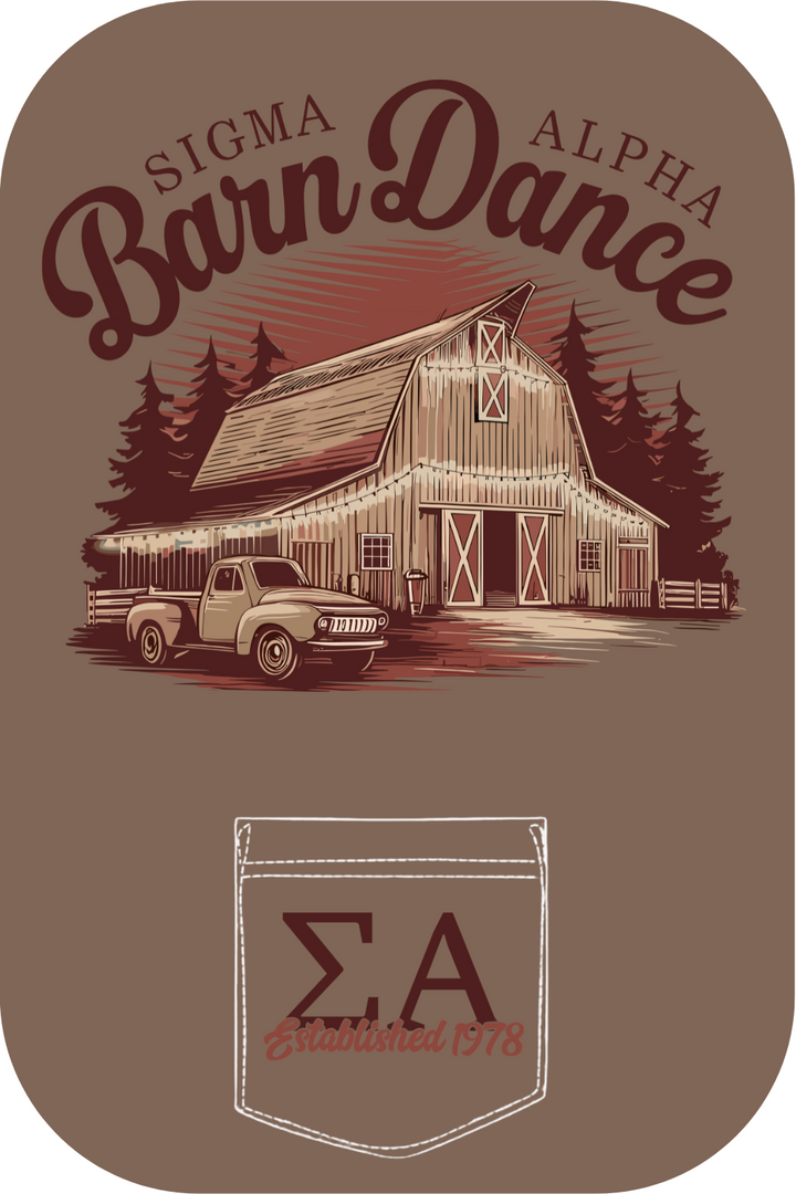 Custom Sigma Alpha Barn Dance