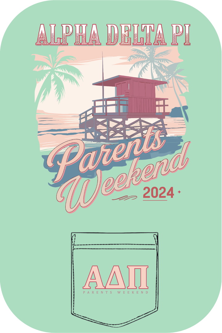 Custom Alpha Delta Phi Parent's Weekend