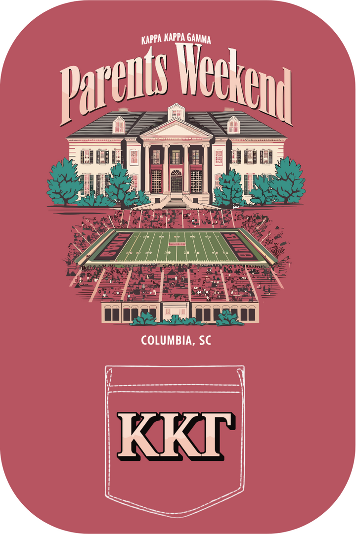 Custom Kappa Kappa Gamma Parents Weekend