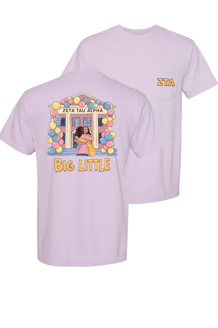 Custom Zeta Tau Alpha Big Little